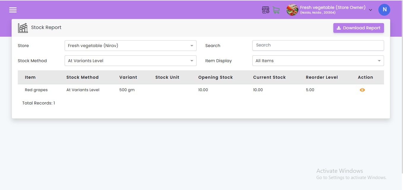 Inventory System